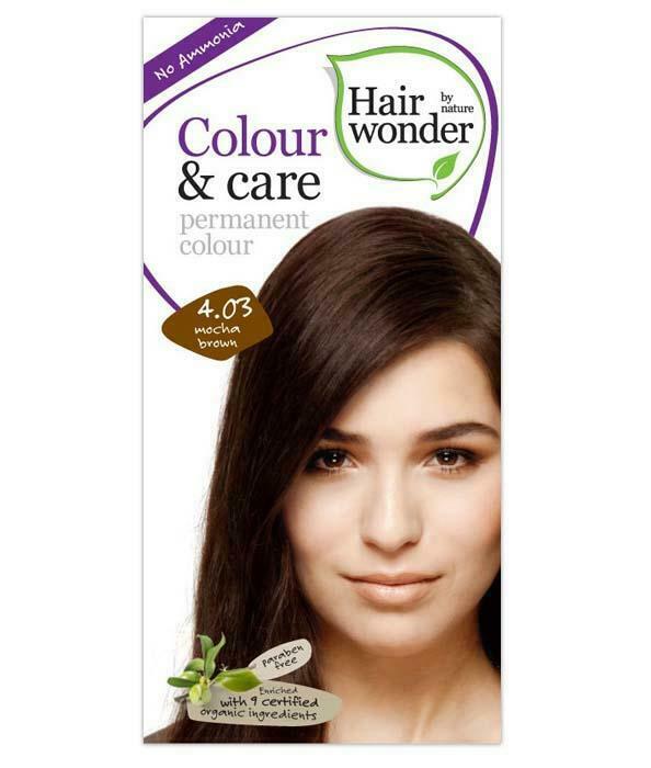 other : HairWonder Colour & Care Mocha Brown 4.03-100ML 